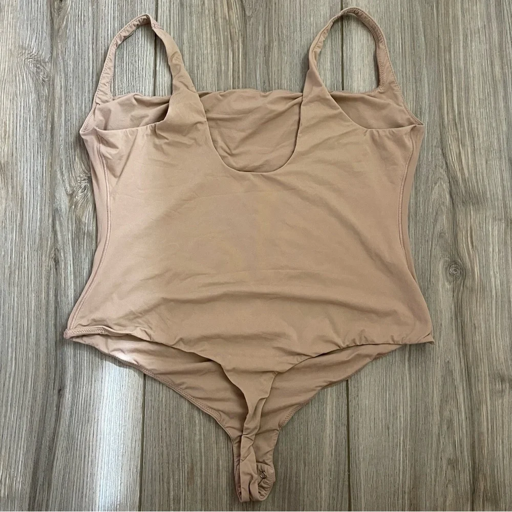 SKIMS Fits Everybody Square Neck Bodysuit, Size 2x